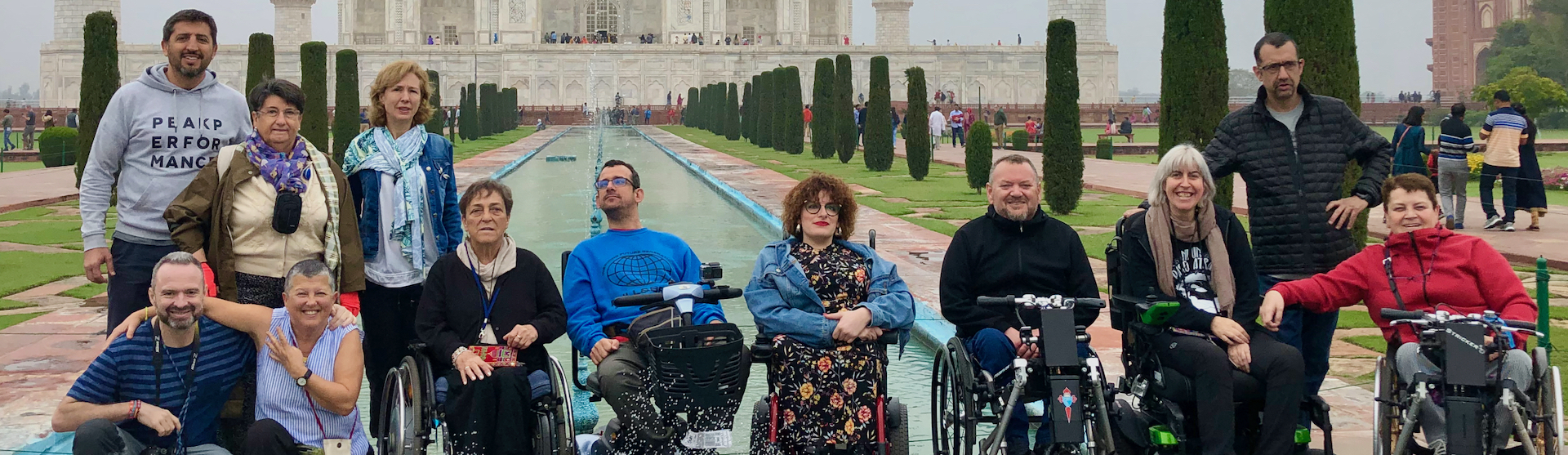 Viaje a India en silla de ruedas para personas con discapacidad
