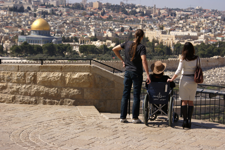 Israel en silla de ruedas, turismo accesible en israel