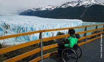 Argentina. Perito Moreno Accesible Silla de Ruedas