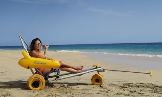 Viajar a Fuerteventura con silla de ruedas